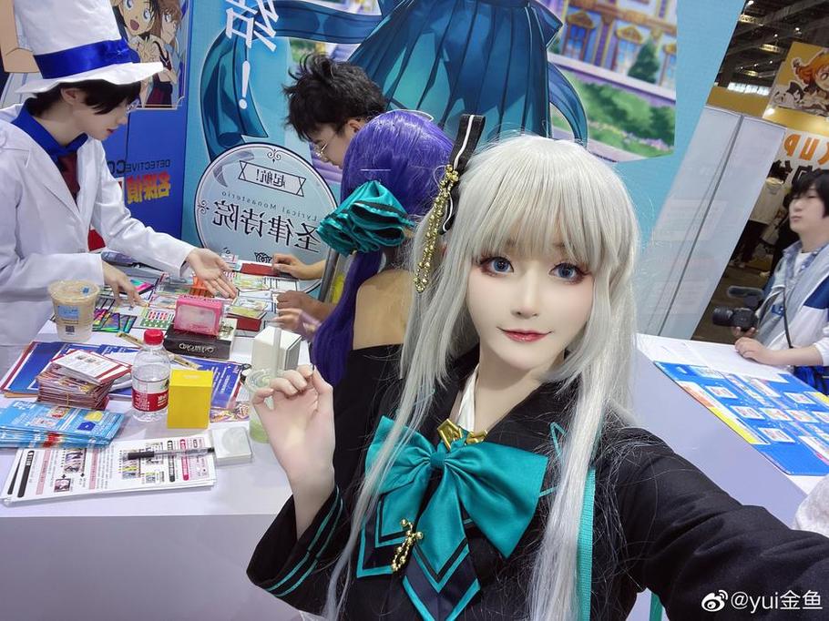 美图yui金鱼cosplay心灵骇客：化身代表角色尽显神韵